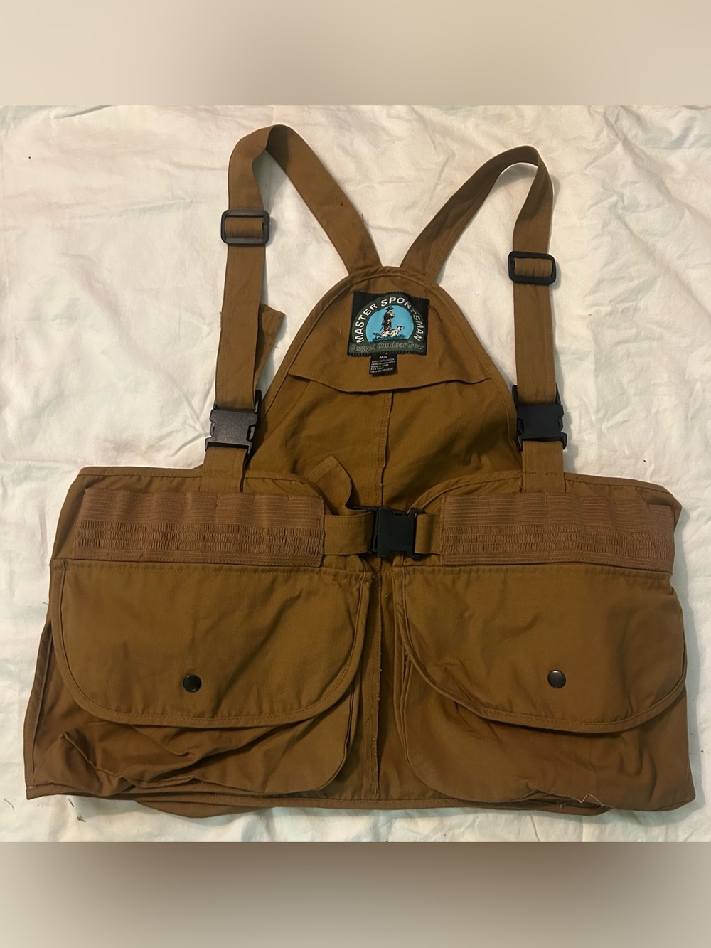 Master Sportsman Utility Hunting Fishing Vest Size M/L